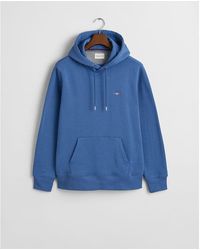 GANT - REG Shield Hoodie Kapuzenpullover - Lyst