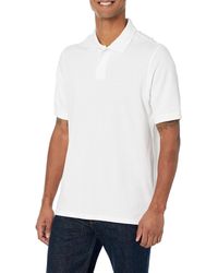 Amazon Essentials - Regular-fit Cotton Pique Polo Shirt - Lyst