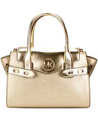 Michael Kors - Carmen Medium Belted Satchel Crossbody Strap - Lyst