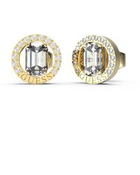 Guess - Ohrringe Ohrstecker Tiny Dancer Goldfarben JUBE04654JWYGT-U - Lyst