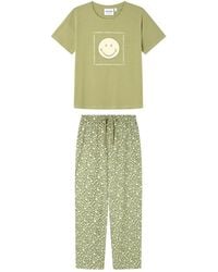 Women'secret - Pijama de ga Corta y pantalón Largo Colección Multilicense Cottage - Lyst