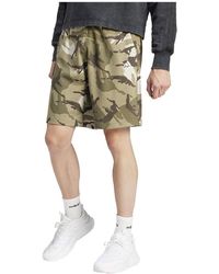 adidas - Seasonal Essentials Camouflage Shorts Pantaloncini Casual - Lyst