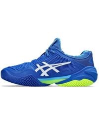 Asics - Court FF 3 Novak Clay Uomo Hombre Zapatos de Tenis Azul Blanco - Lyst
