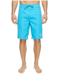 O'neill Sportswear - Santa Cruz Solid 2.0 Boardshorts Cyan Swimsuit Bottoms - Lyst