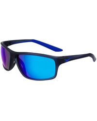 Nike - Adrenaline 22 M DV2155 NKDV2155 021 Matte Dark Grey Blue Sunglasses Polycarbonate - Lyst