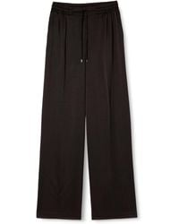 Ted Baker - S Wmt-umaibo-satin Wide Leg Jogger Dress Pants - Lyst