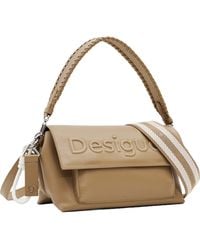 Desigual - Half Logo 24 Venecia 2.0 Across Body Bag Green - Lyst