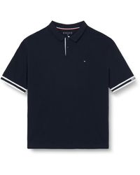 Tommy Hilfiger - Bt-monotype Cuff Slim Fit Polo S/s - Lyst