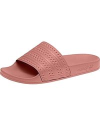 adidas adilette slides ash pink
