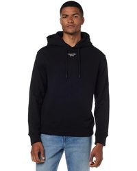 Calvin Klein - Jeans Felpa con Cappuccio con Logo impilato Maglie Pesanti - Lyst