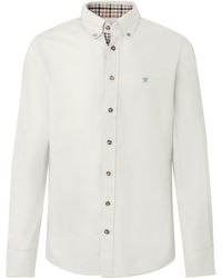 Hackett - Hackett Hm309615 Long Sleeve Shirt 2xl - Lyst