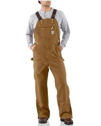 Carhartt - Loose Fit Firm Duck Bib Overall - Lyst
