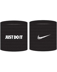 Nike - Wristband Terry Zweetmanchetten Dubbellaags Just Do It - Lyst