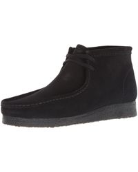 black wallabees mens