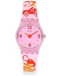 Swatch - LP164 Armbanduhr Pink Klar Klar - Lyst