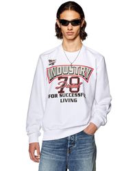 DIESEL - _S-GINN-K36 Felpa_Sweatshirt_Weiß_XXS - Lyst