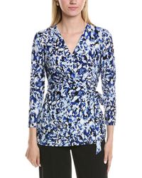 Anne Klein - Ity Wrap Top - Lyst