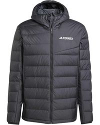 adidas - Terrex Multi Light Down Climawarm Hooded Jacket - Lyst