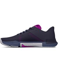 Under Armour - Tribase Reign 4 S Trainers Gray/violet 6.5 - Lyst