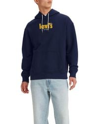 Levi's - Relaxed Graphic Hoodie - Lyst