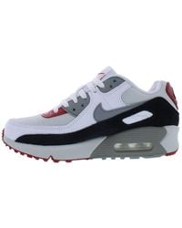 Nike - Air Max 90 Ltr Leather Trainers Sneakers Fashion Shoes Cd6864 - Lyst