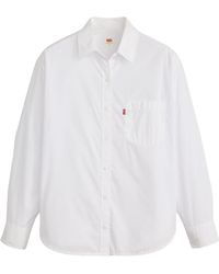 Levi's - Harlie New Bf Shirt Bright White - Lyst