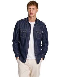 Pepe Jeans - Regular Shirt Hemd - Lyst
