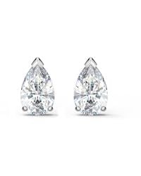 Swarovski - Attract-stud Steekoorbellen Peervormig - Lyst