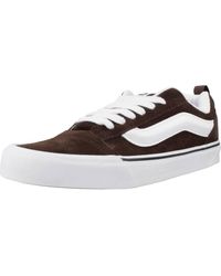 Vans - KNU Skool Marrone 41 - Lyst