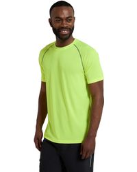 Mountain Warehouse - Aero Ii Mens Short Sleeve Top - T-shirt, Lightweight Tee Shirt, Breathable Top - For Gym, Sports, Outdoor - Lyst