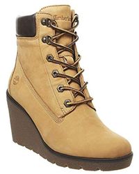 timberland wedge boots uk