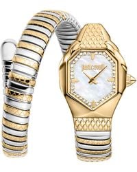 Just Cavalli - Orologio Analogico al Quarzo Donna con Cinturino in Acciaio Inox JC1L369M0065 - Lyst