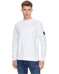 Calvin Klein - Sweatshirts White - Lyst