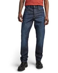 G-Star - , Triple A Regular Straight Jeans, Blau - Lyst