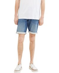 Tom Tailor - Slim Jogg-Jeans Bermuda Shorts mit hohem Stretch - Lyst