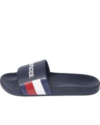 Tommy Hilfiger - HILFIGER RWB POOL SLIDE - Lyst