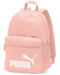PUMA - Rucksack Phase Backpack 079943 Poppy Pink- White One size - Lyst