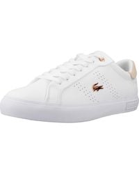 Lacoste - POWERCOURT 2.0 BASKETS BASSES - Lyst