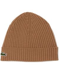 Lacoste - Rb0001 Beanie - Lyst