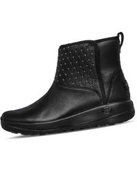 Skechers - Onthgo Jy W S Snug Boots Slip On Winter Shoes Black 4 - Lyst