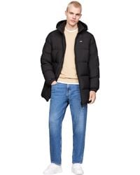 Tommy Hilfiger - Pufferjacke Essential Down Parka mit Kapuze - Lyst
