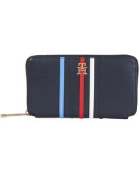 Tommy Hilfiger - Iconic Tommy Large Za Corp Wallets - Lyst