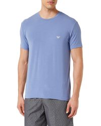 Emporio Armani - Soft Modal Fitted T-shirt - Lyst