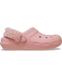 Crocs™ - Classic Fleece Lined Clog 39-40 EU Powder Pink - Lyst