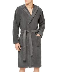 Tommy Hilfiger Icon Hooded Bathrobe - Gray