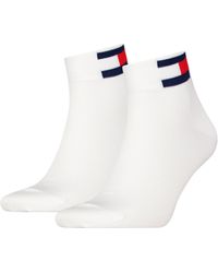 Tommy Hilfiger - Flag Quarter Socks - Lyst