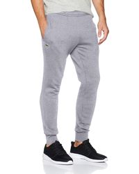 S UK LACOSTE SLIM MEN/'S FLEECE PANT BOTTOM KHAKI GREEN SIZE XL XH9507