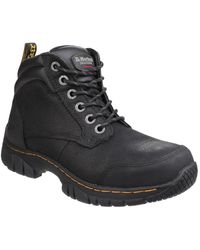Dr. Martens - Riverton Black Sb S Safety Boots Black 6 Uk - Lyst