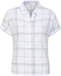 Mountain Warehouse - Palm Womens Relaxed Check Shirt - Comfortable, Breathable & Lightweight 100% Cotton Top, Easy Care - Best For - Lyst