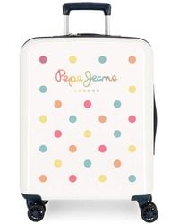 Juego de Maletas Pepe Jeans Leslie rígidas 55-65cm azul marino